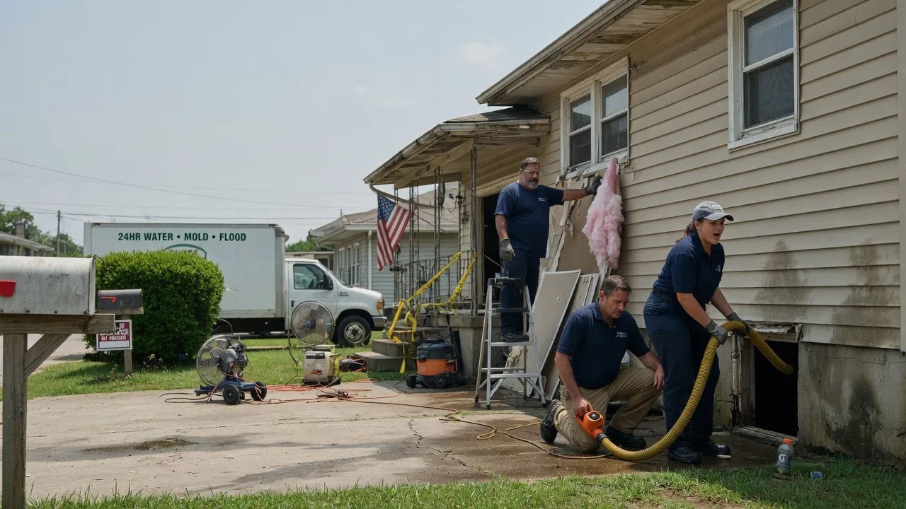 Water Damage Repair in Fairfield, IL near me